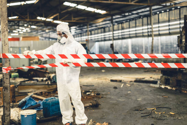 Professional Biohazard technician working in Avon, PA